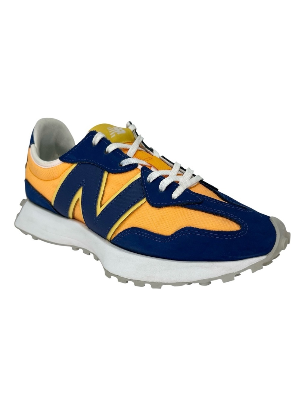 New Balance 327 Sneaker Navy & Orange Women’s Size 9 Low Running Shoes WS327FO